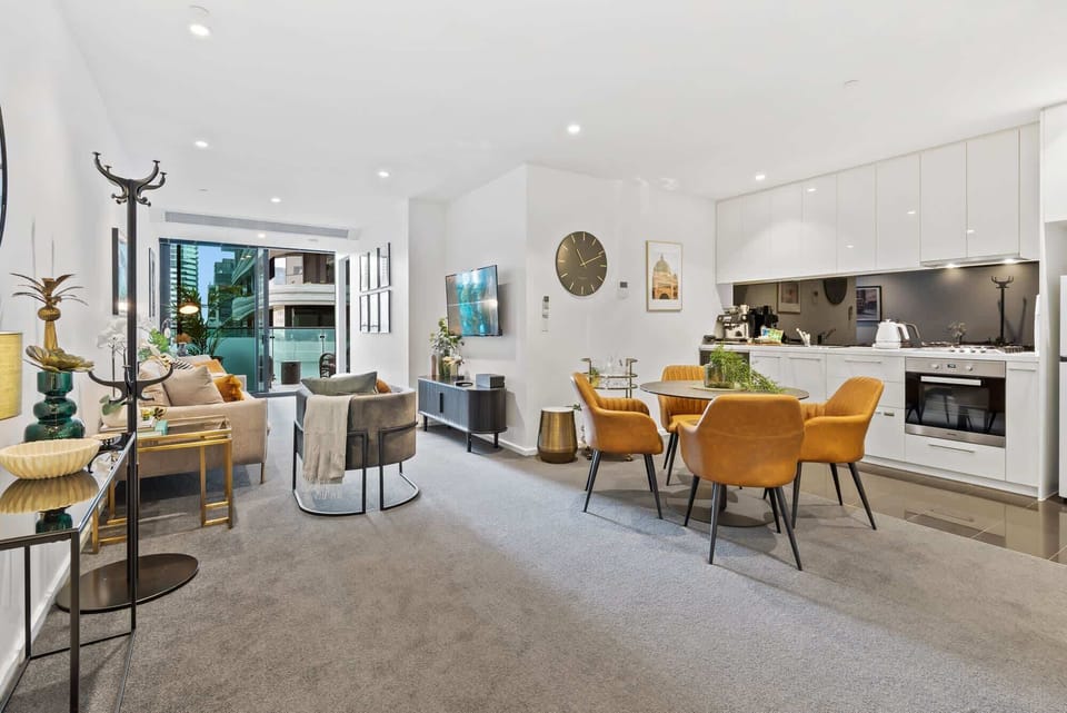 Living Room and Kitchen