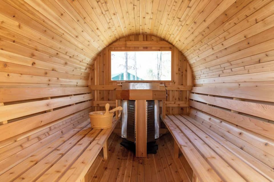 Sauna At Lodge