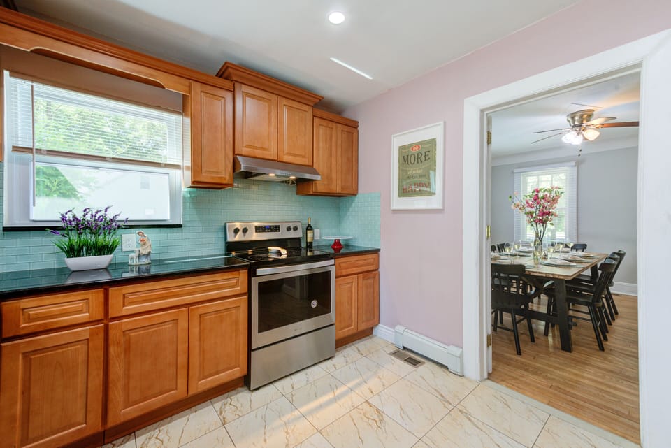 Kitchen and Dinning room