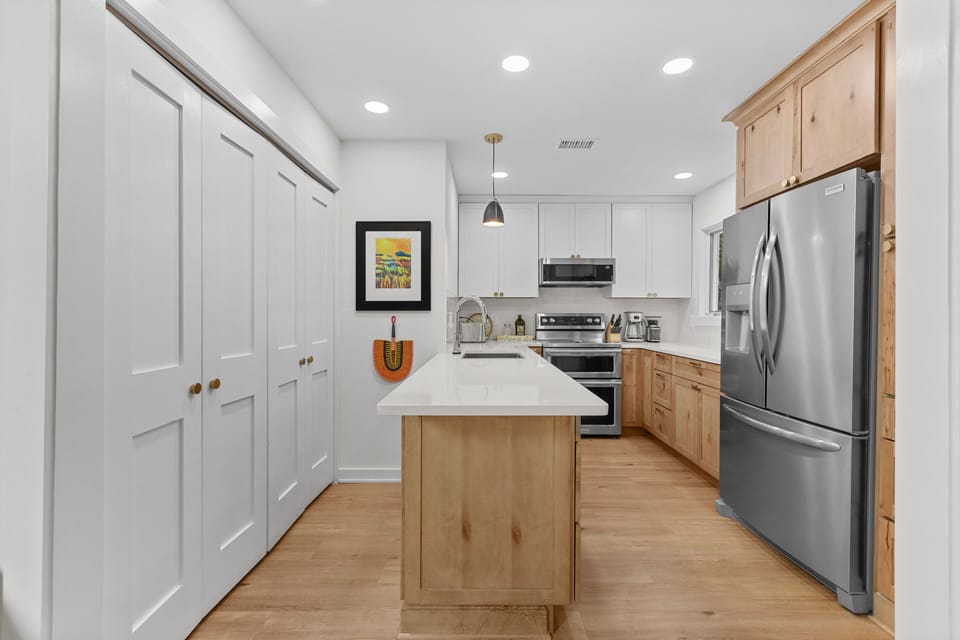 Stainless steel appliances