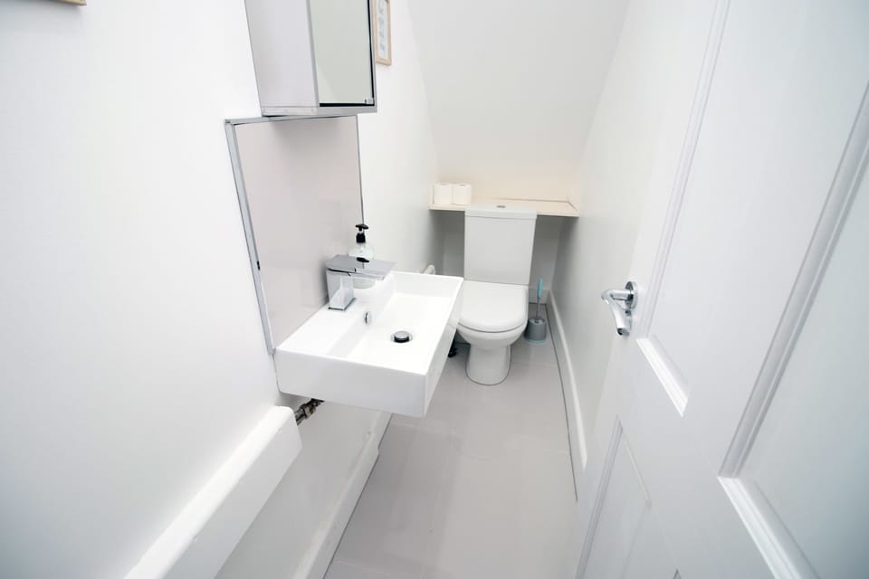 Downstairs cloakroom