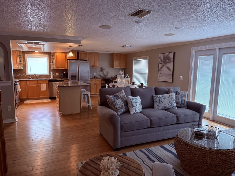 Spacious living area