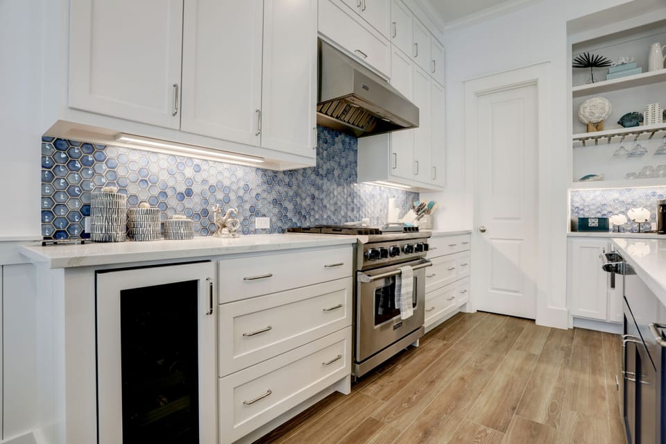 Additional view of Kitchen with wine fridge