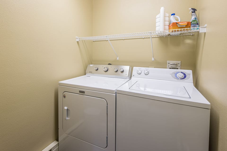 In-unit laundry is so convenient | Main Level