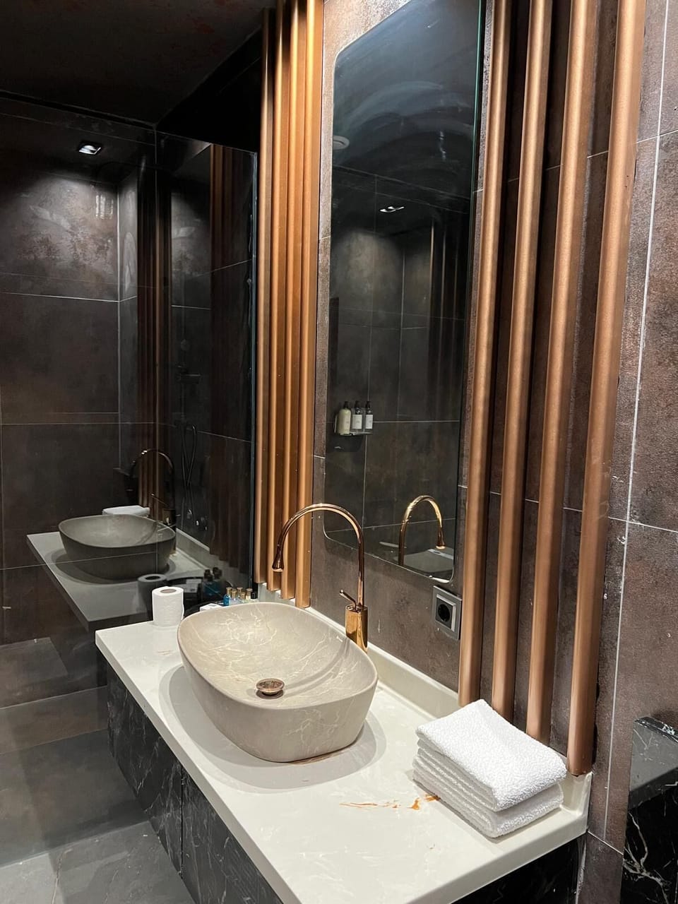 Deluxe Studio Suite | Bathroom | Free toiletries, hair dryer, bathrobes, slippers