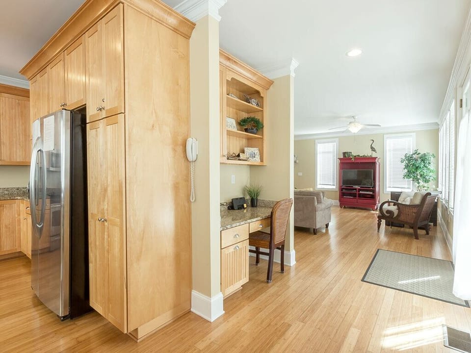 House, Multiple Beds, Kitchen, Garden View | Private kitchen | Fridge, microwave, oven, stovetop