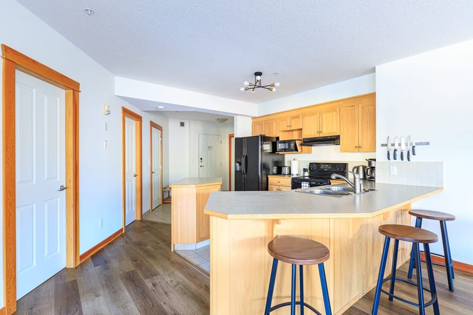 Cook up a storm in this spacious kitchen