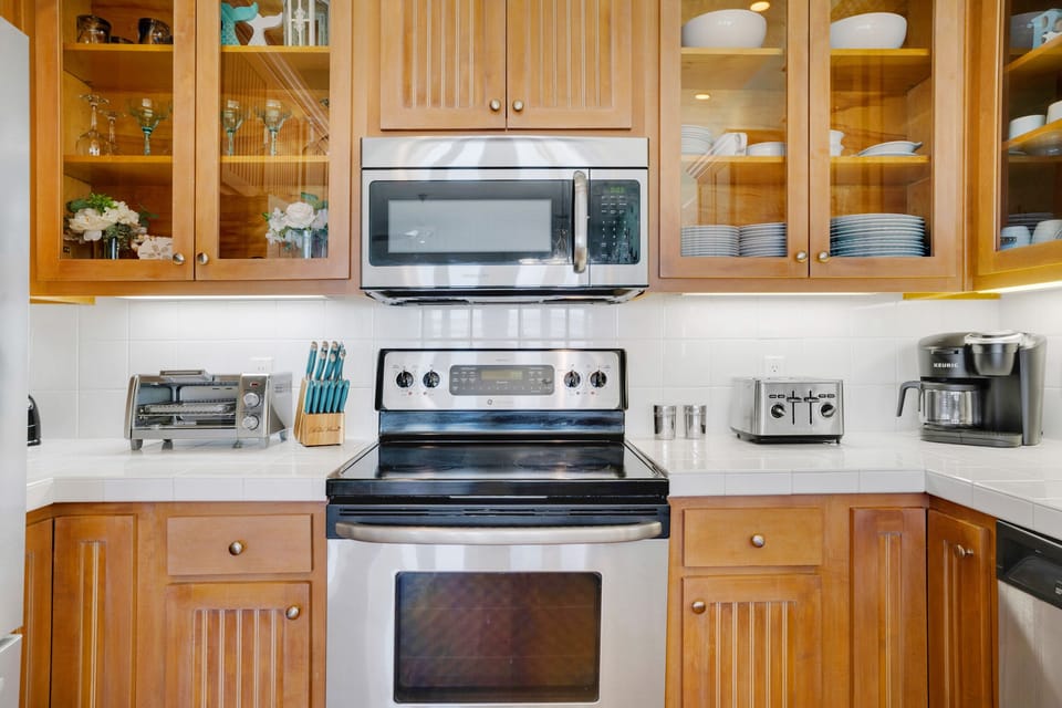 Fully equipped kitchen