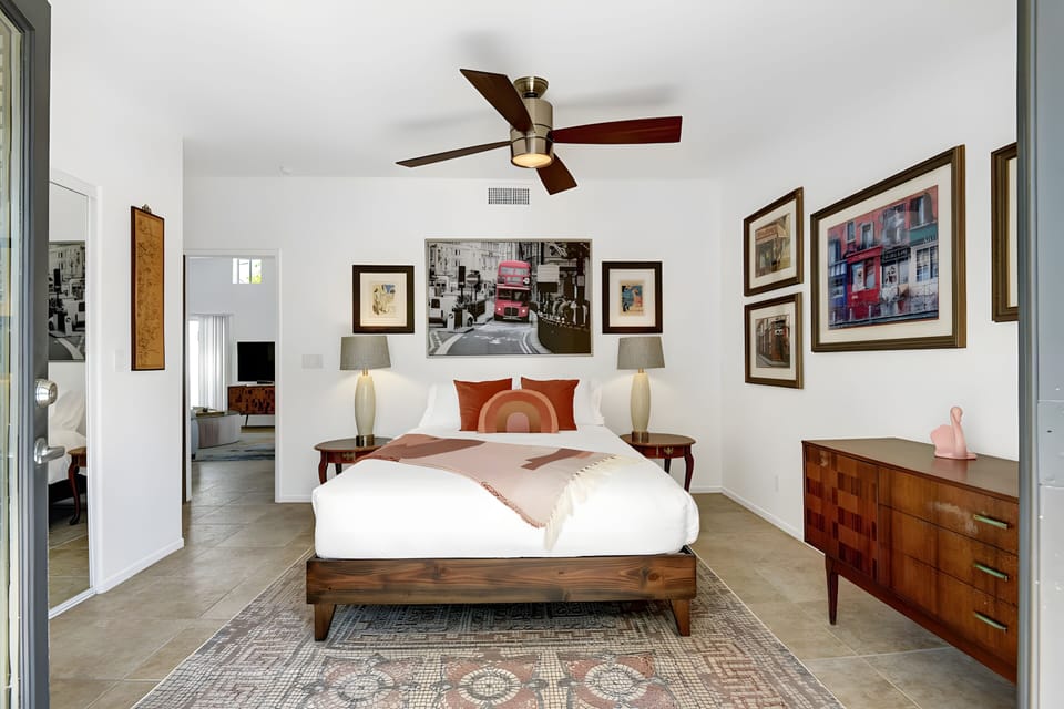 Bedroom 3 features a king bed.
