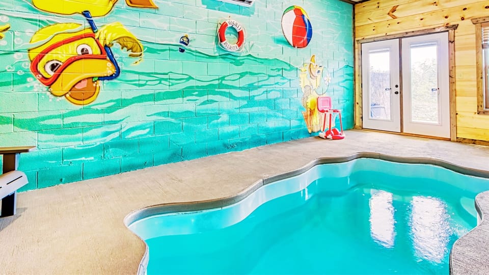 Swim in our indoor heated pool,