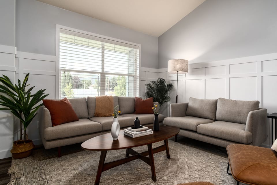 Lounge Area // Kick back & relax in our top floor living room