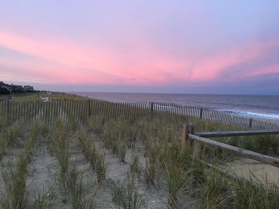 The condo closest beach at sunset
