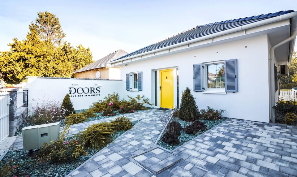 The Doors Boutique Apartments Yellow Door