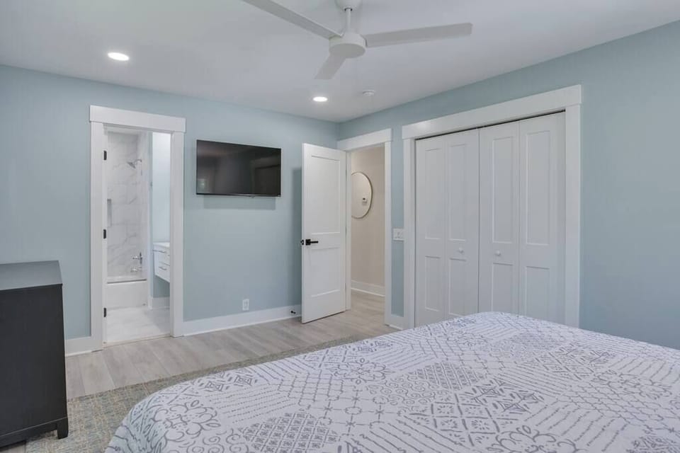 The master bedroom on the second floor 
