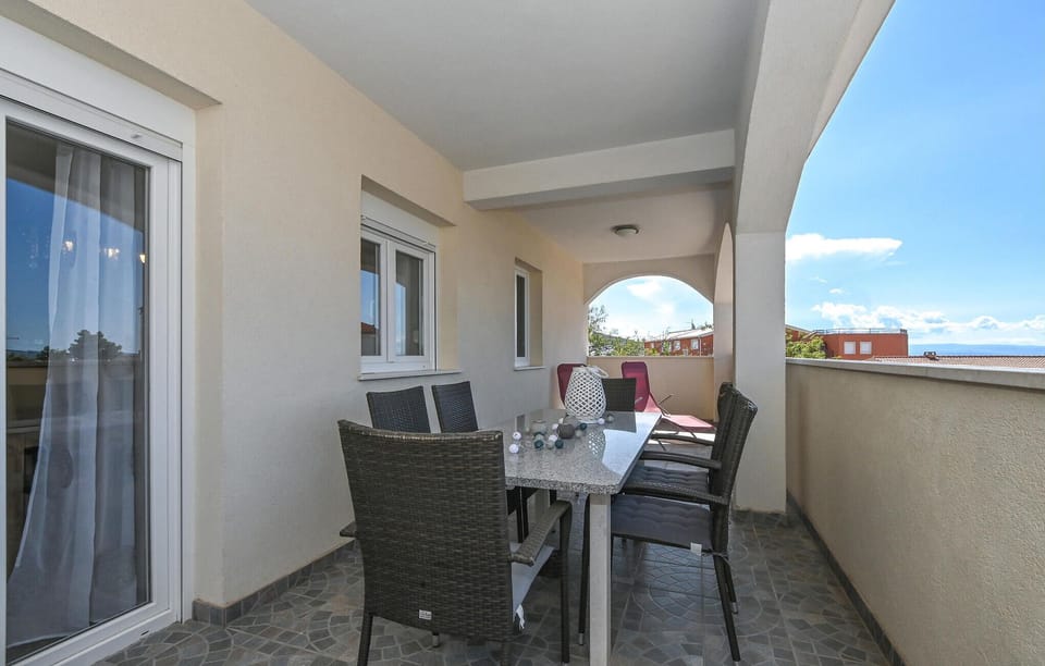 outside