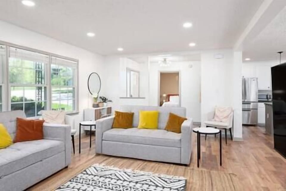 Living space with plenty of light