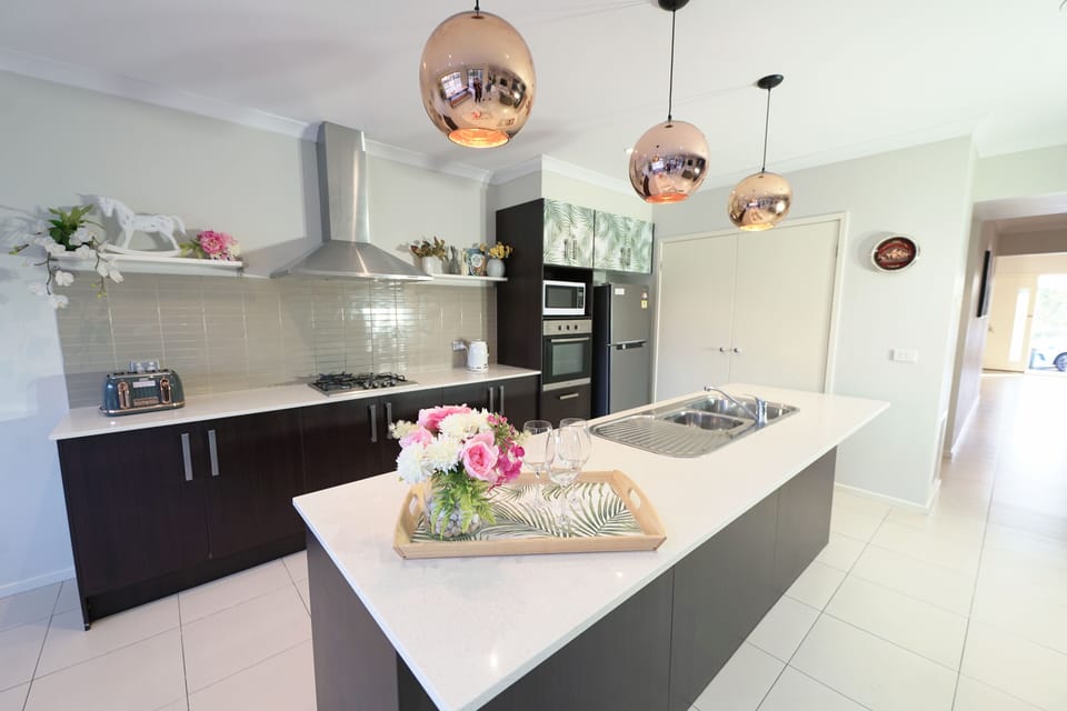 Electric kettle, highchair, dining tables