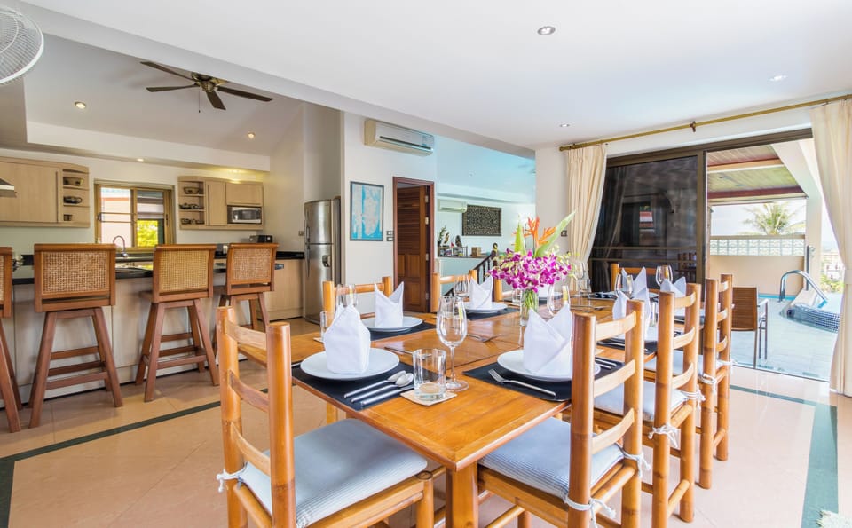 Villa, 4 Bedrooms, Accessible, Private Pool | Dining