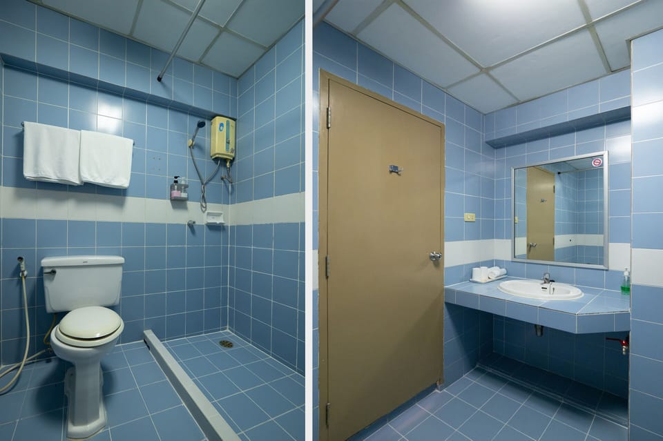 Deluxe Double Room | Bathroom | Shower, towels, soap, shampoo