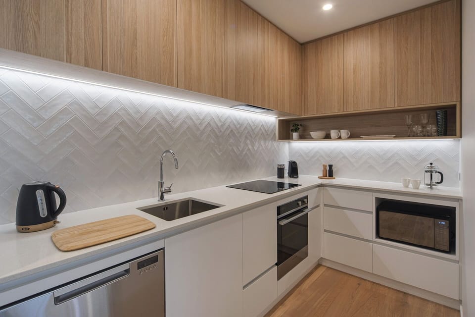 Fully equipped kitchen