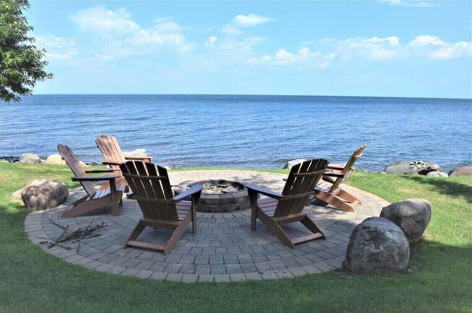 Fire Pit by Townhome