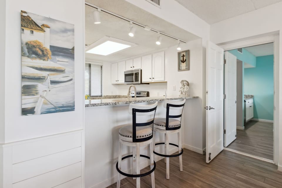 Bar Stool Seating for Two