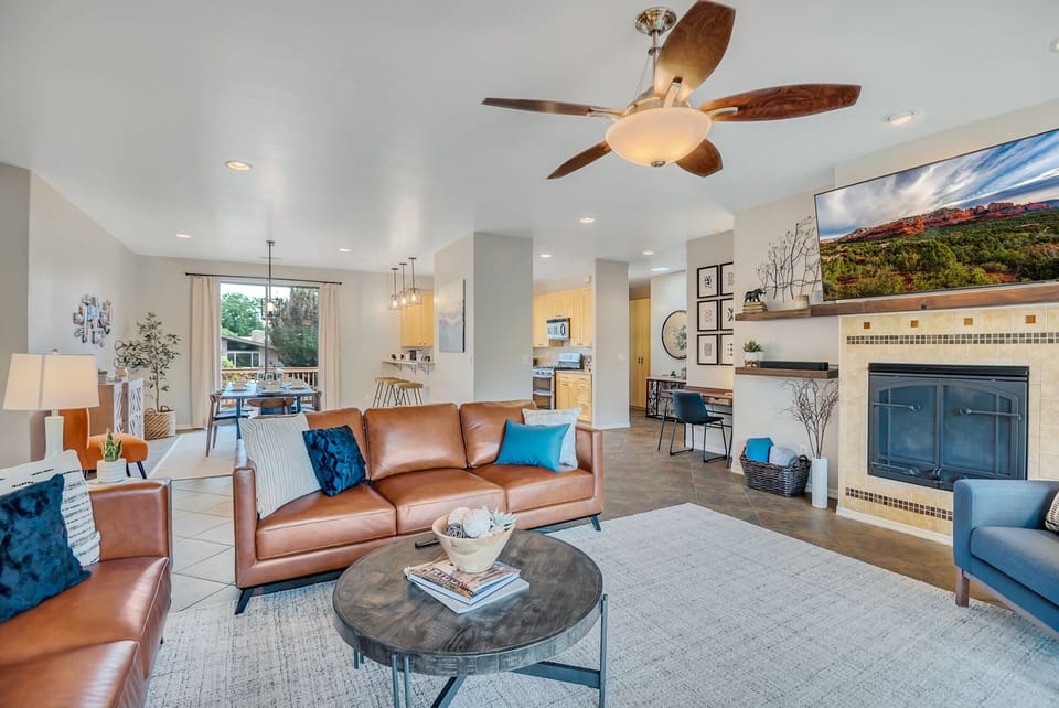 Open Living Room Perfect for Entertaining!