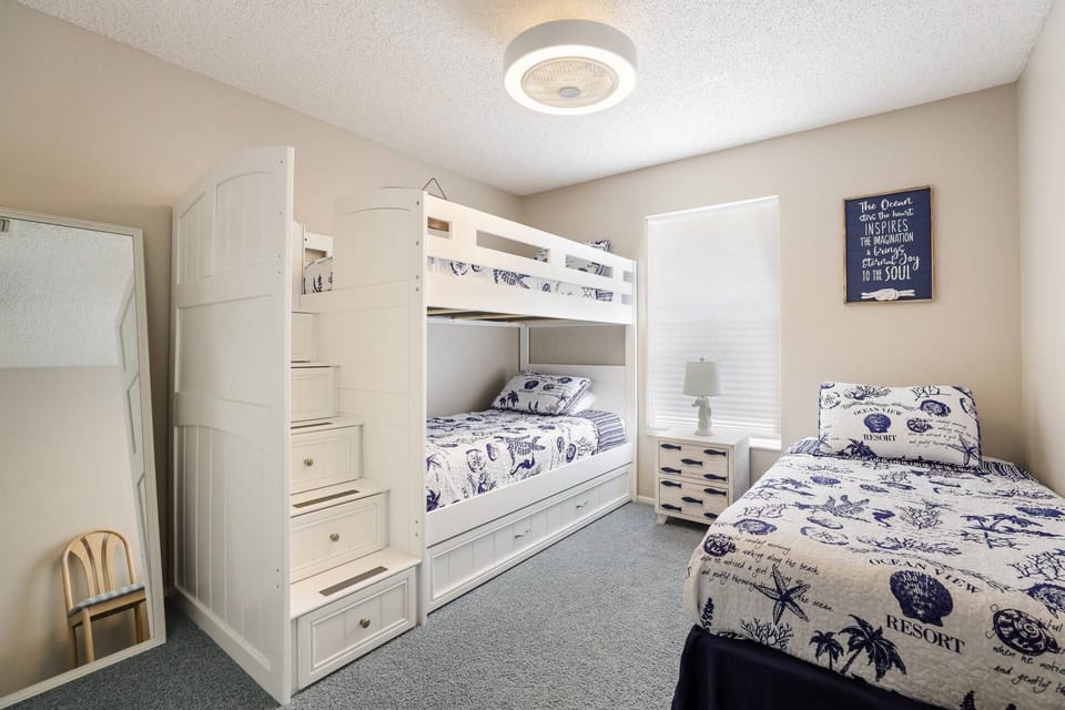 Bunk bed room