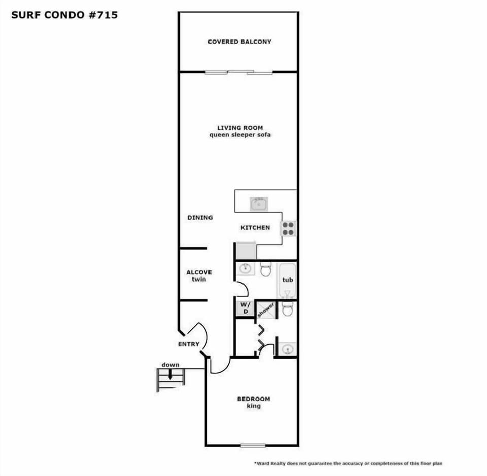 715 Surf Floor Plan