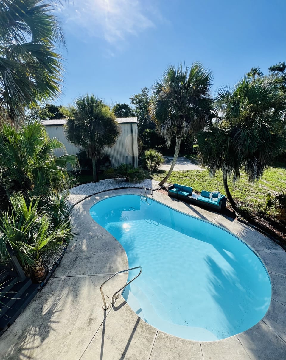 Pool from Balcony