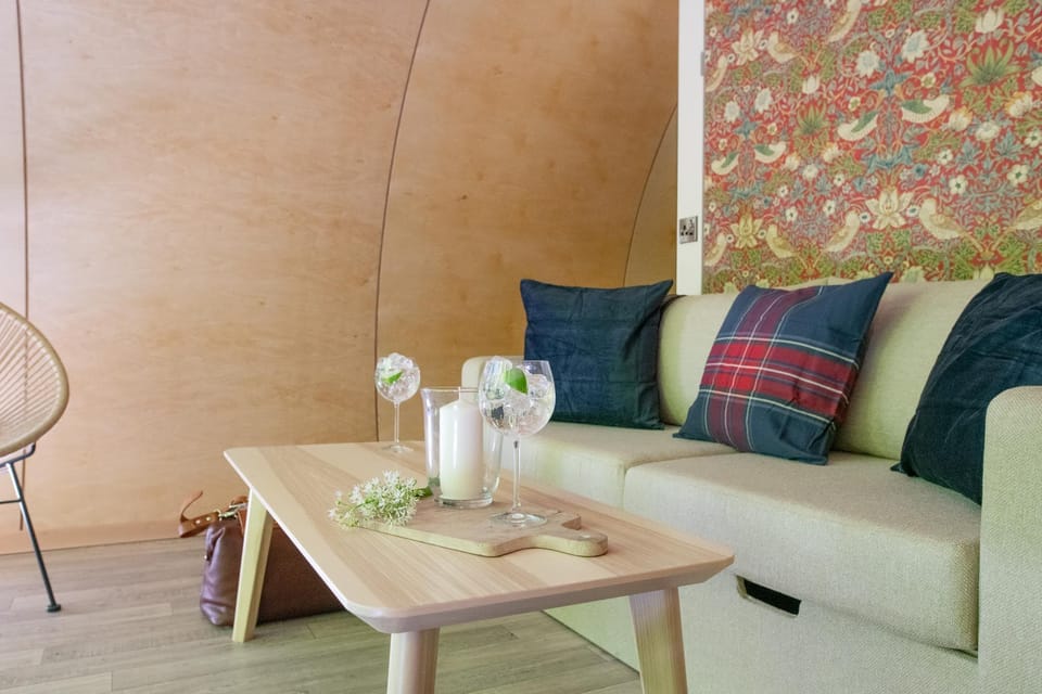 Luxury Cabin | Living area