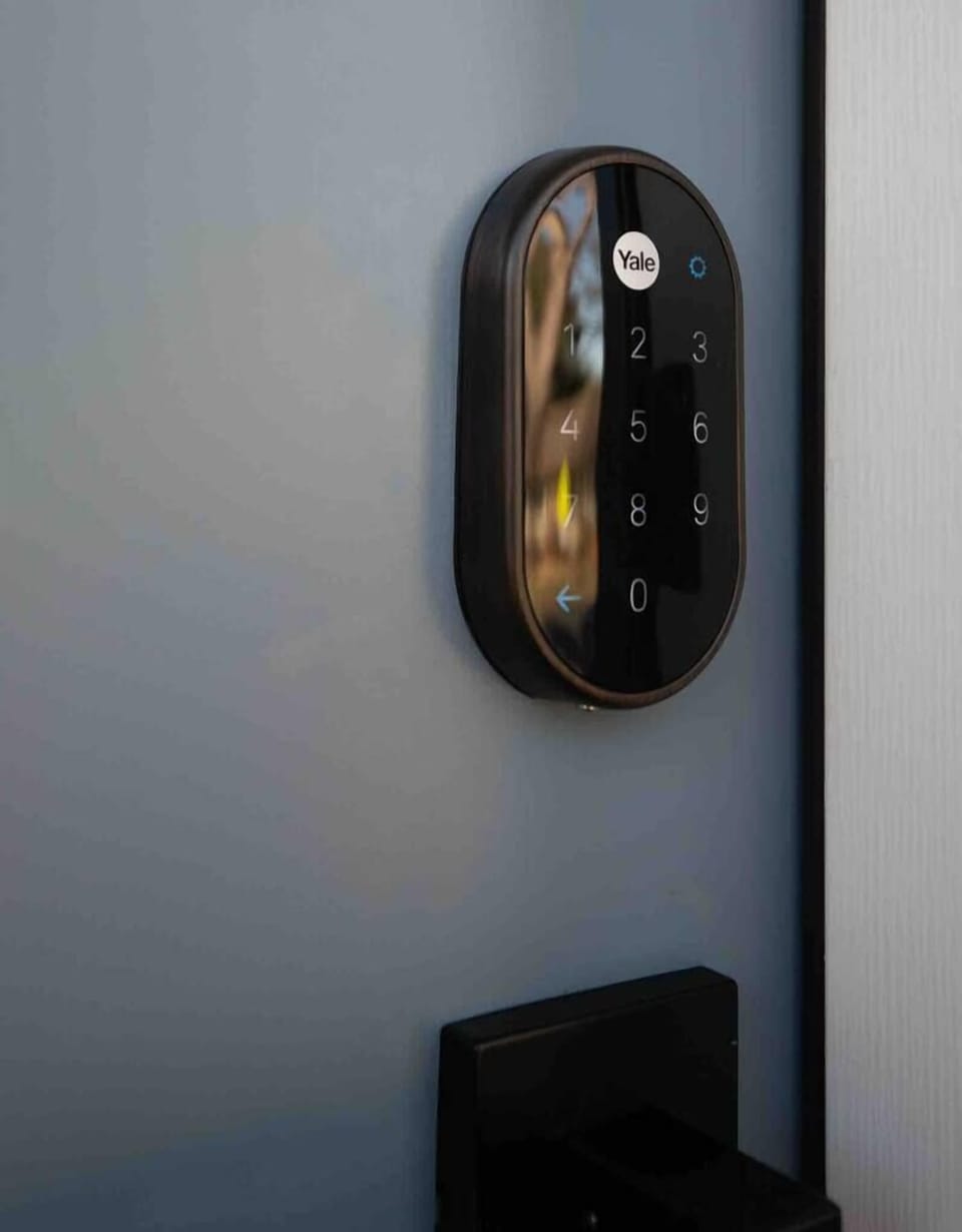 Keyless Nest Touch screen Keypad for keyless entry. 