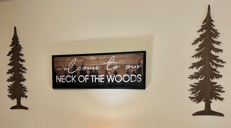 Cozy mountain decor welcomes you to your Colorado home away from home. 