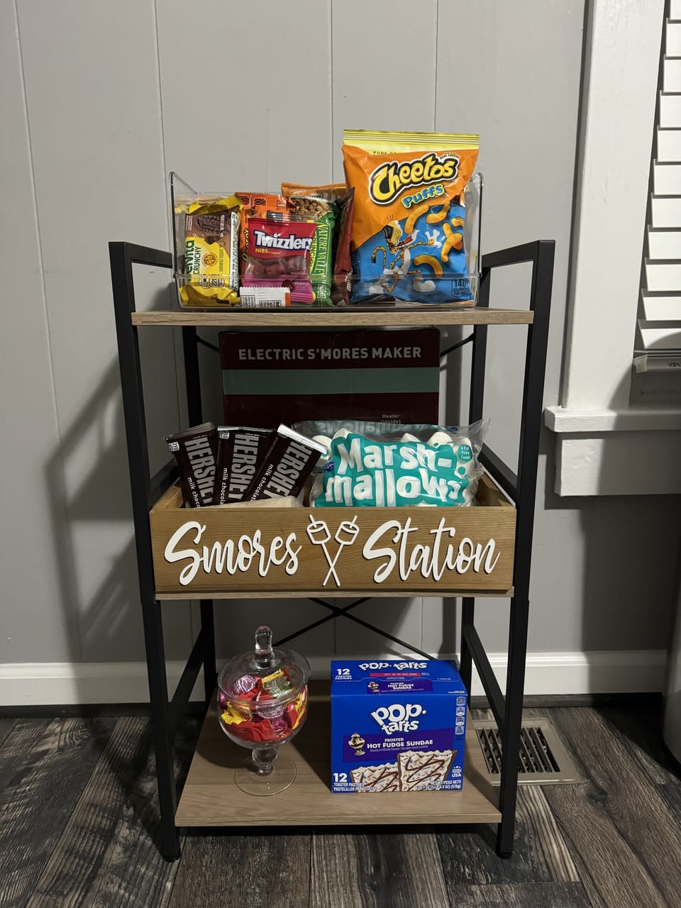 Snack & S’mores Station