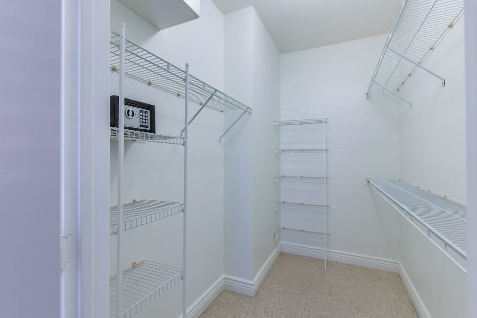 Bedroom 1 walk in closet 