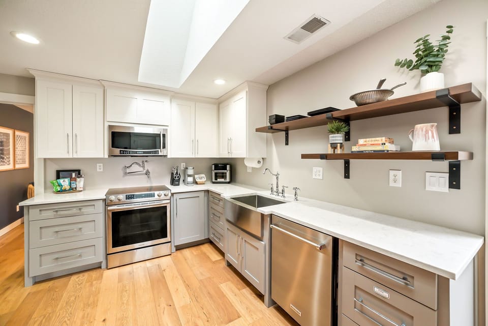 Well-equipped kitchen