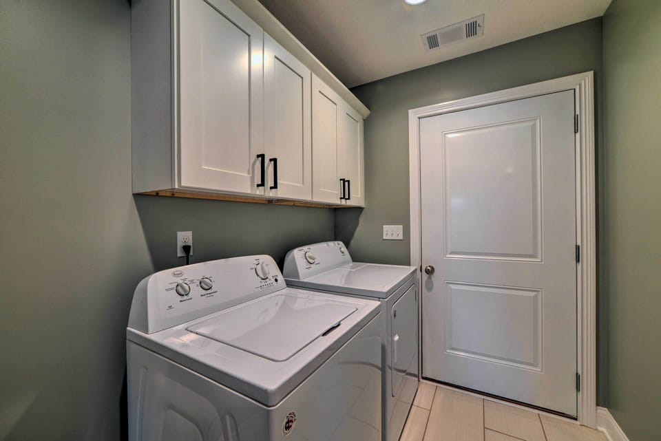 In-Unit Laundry | Iron/Board Provided