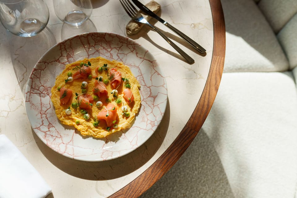 Daily cooked-to-order breakfast for a fee