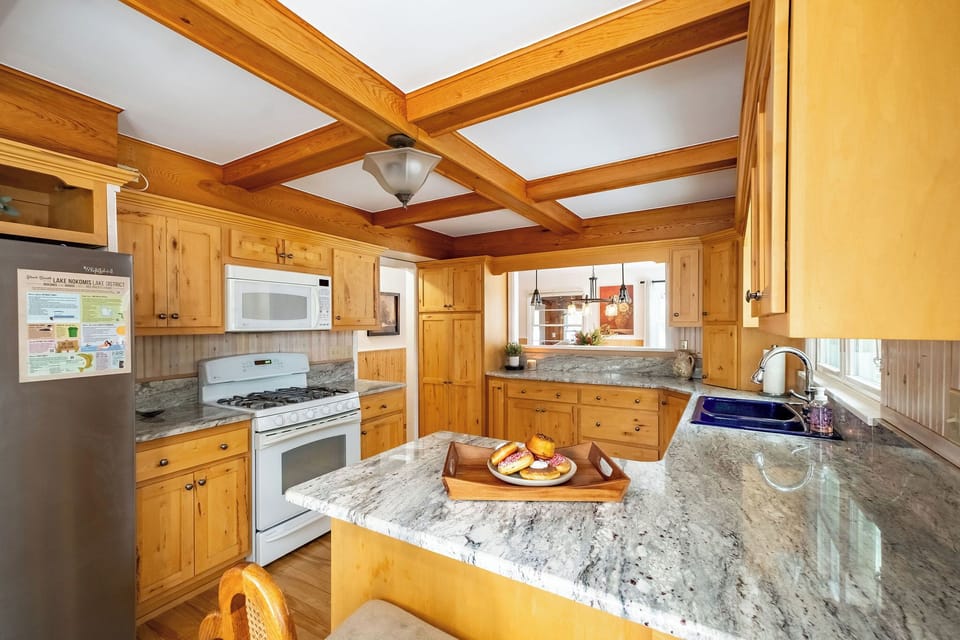 Kitchen in the main house.