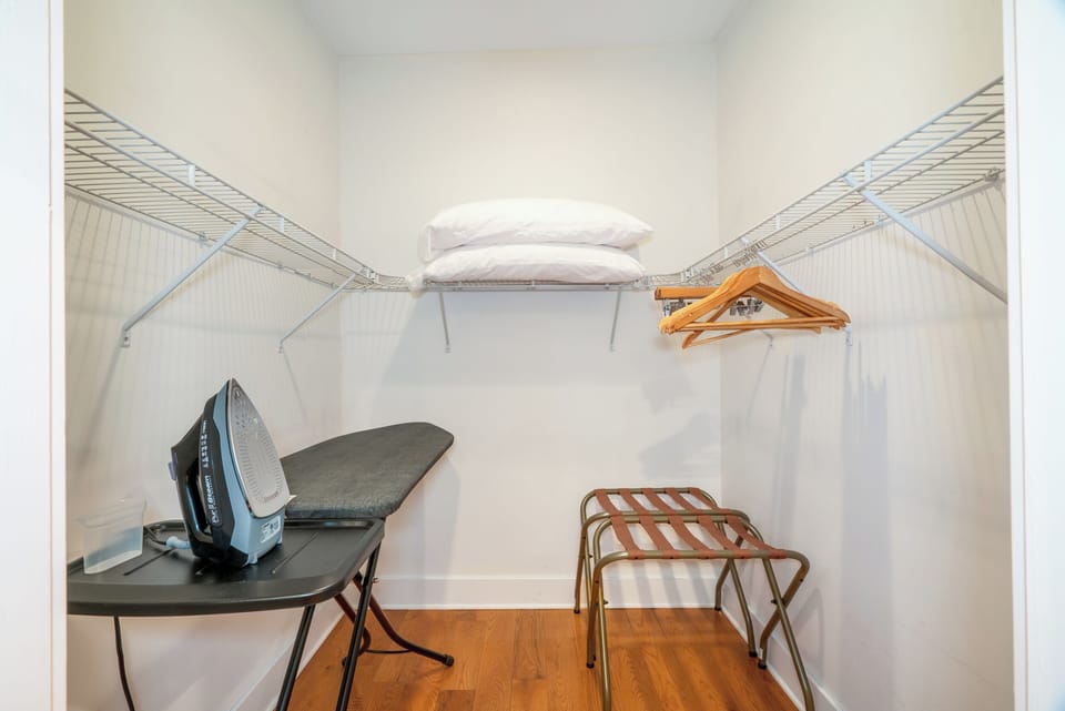 Primary bedroom on 3rd floor closet