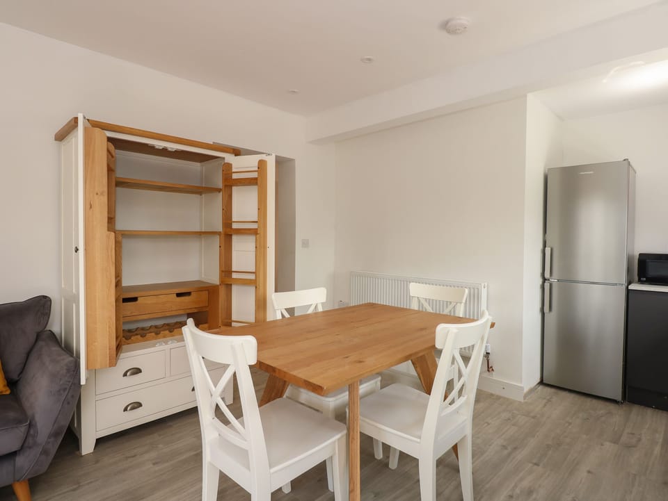 Fridge, dishwasher, electric kettle, toaster