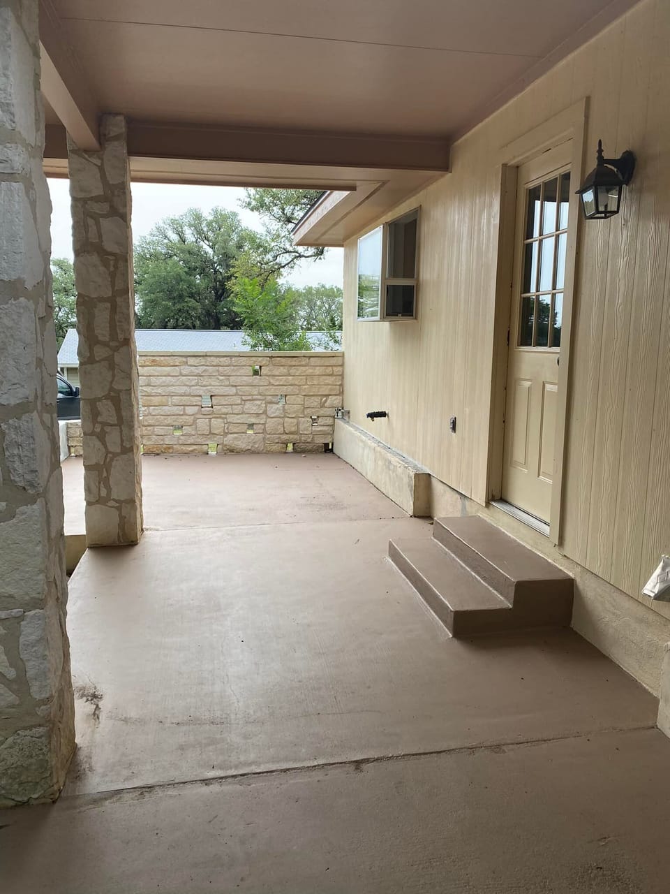 Back porch