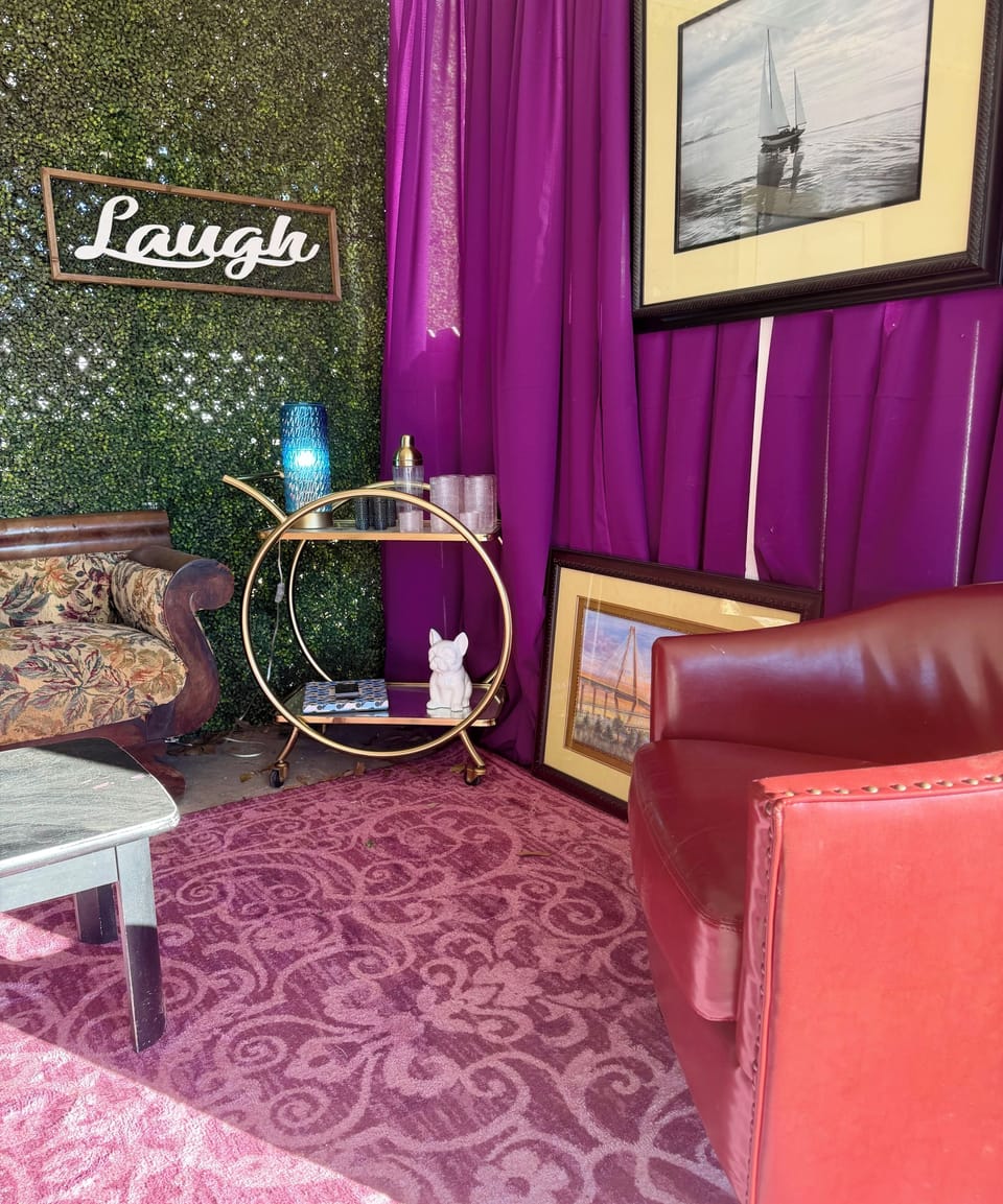 Enjoy the Speakeasy at the Folly Cottage.