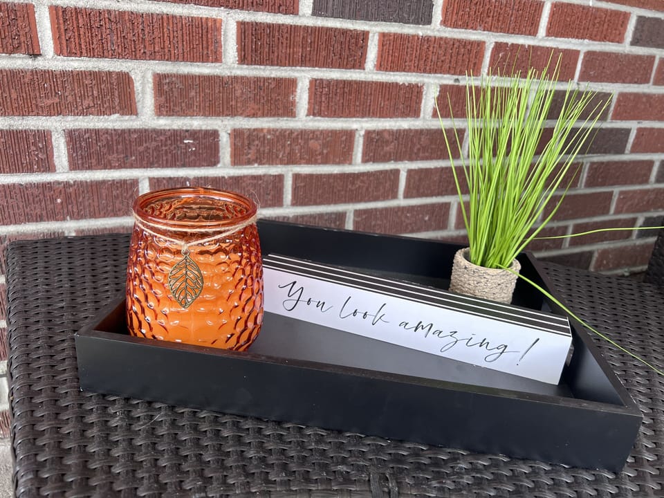 Candles for your enjoyment.