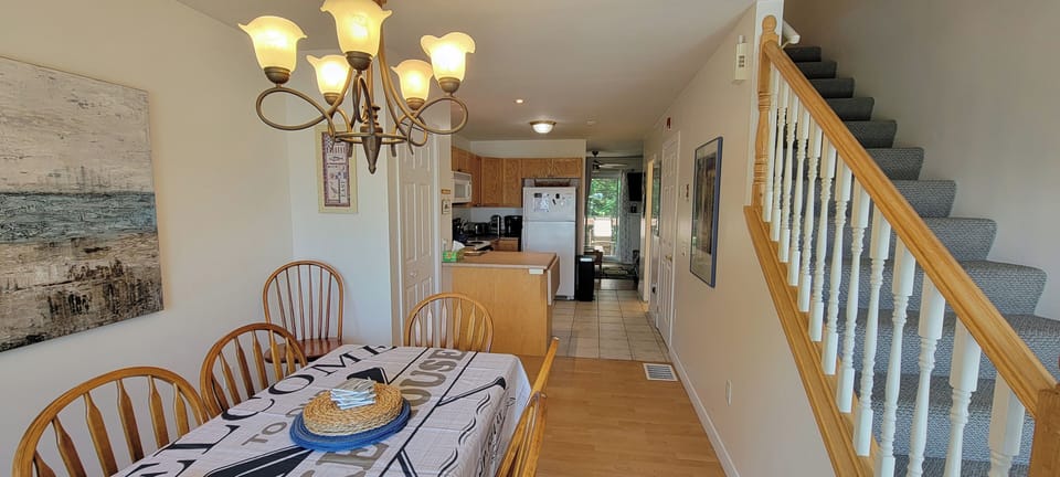 Dining through Kitchen to Living Room