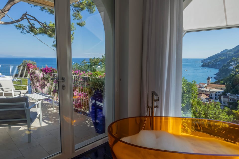 Family Quadruple Room, Ensuite, Sea View (Family Suite Positano) | Interior