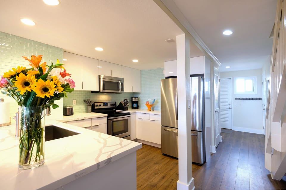 Kitchen and Entry