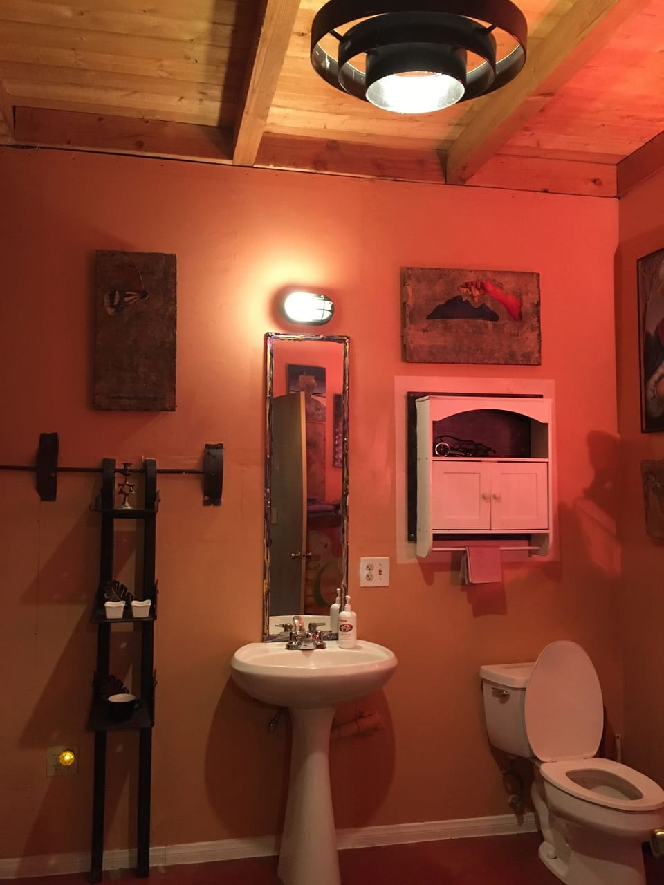 MAGIC MOUNTAIN WAREHOUSE; Bathroom with Tub and Shower