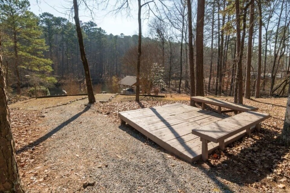 Separate Deck for Relaxing In Yard