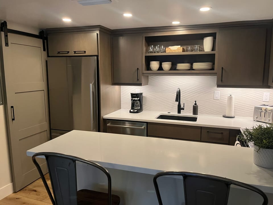 KITCHEN IS WELL STOCKED WITH ALL THE GADGETS YOU MIGHT NEED